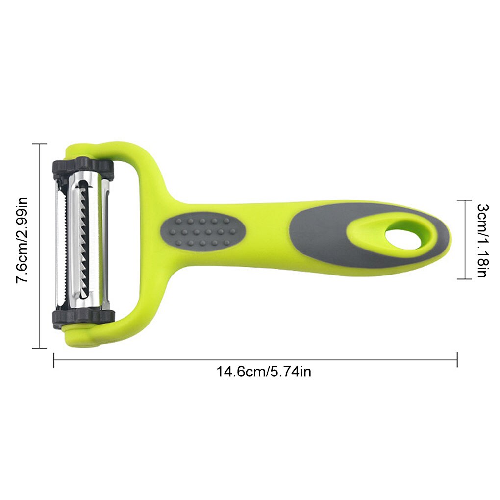 1Pcs 3 in 1 Vegetable Peeler-Citrus Fruit Peeler for Orange Lemon Cocktails - Carrot and Potato Peeler