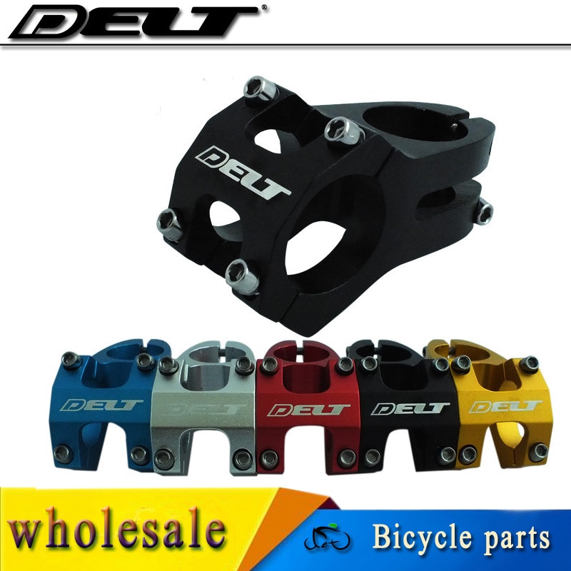 1-1/8 mtb fast utstyr terreng mtb sykkel sykkelstamme 31.8 x 40mm svart blått gull sølv rødt tilbehør