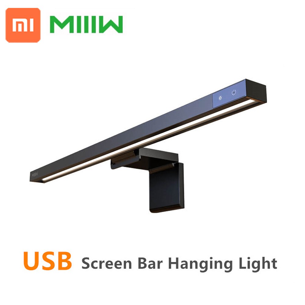 Xiaomi MIIIW Screenbar LED Schreibtisch Lampe Computer PC Monitor Laptop Screen Bar Hängen Licht Stufenlose Dimmen Studie Lesen Tisch Lampe