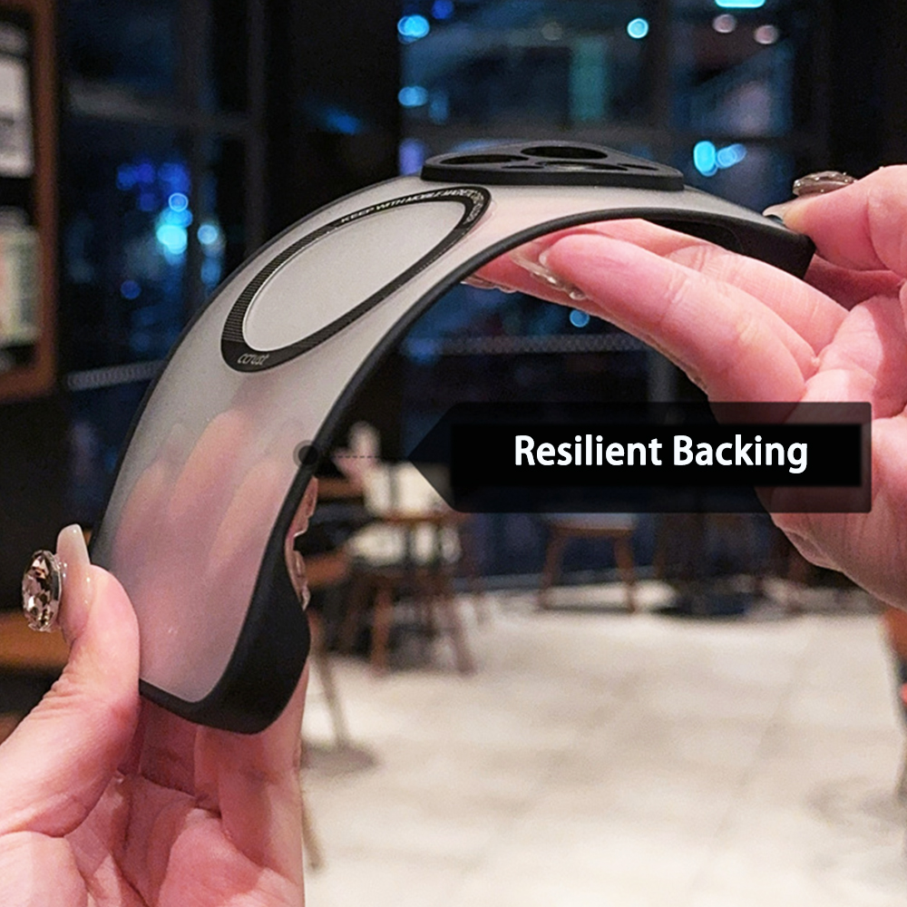 Ultra Slim Magnetische Doorschijnende Frameloze Telefoon Case Voor iPhone 13 14 15 16 Pro Max Camera Bescherming Draadloos Opladen cover