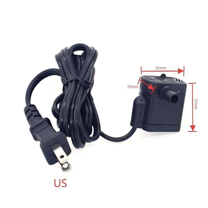 200L/H 3W Submersible Water Pump for Aquarium Tabletop Fountains Pond Water Gardens and Hydroponic Systems AC100V-120V/220V-240V