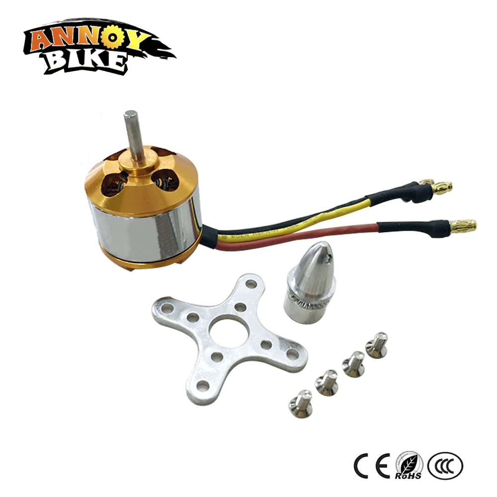 Vliegtuig afstandsbediening model borstelloze motor  d2826 2826 930kv 1000kv 1200kv 1400kv 1800kv 2200kv 2450kv speelgoed helikopter onderdeel