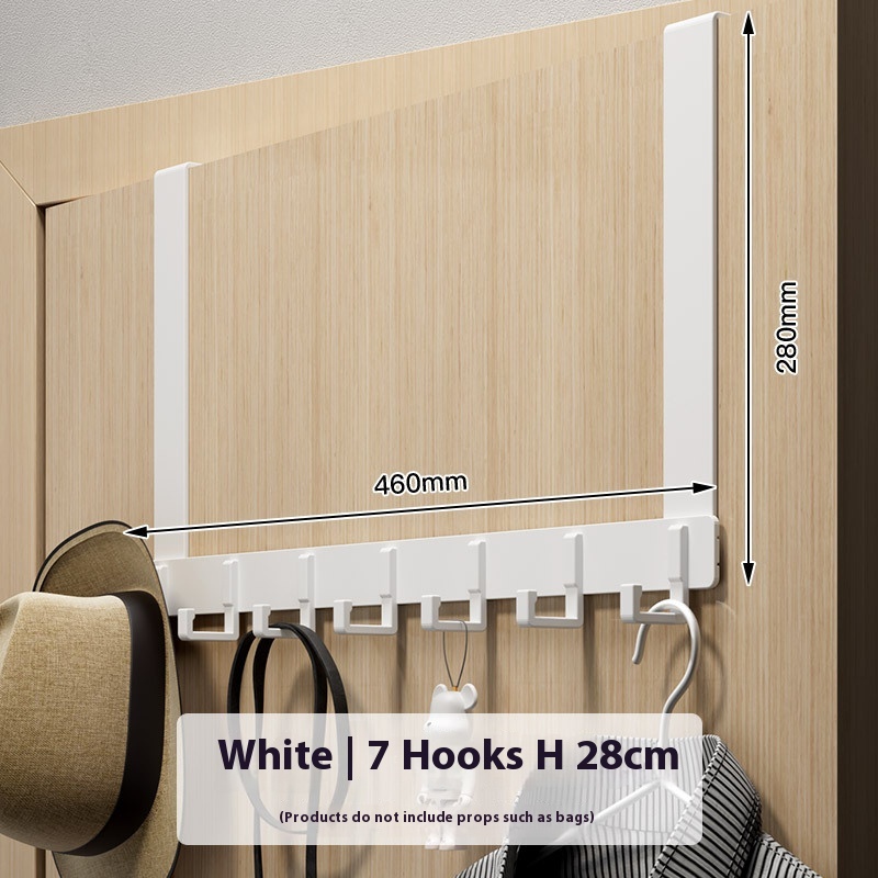 Över dörrkrokar, robust dörrhängare, kraftig att installera för badrum, sovrum, kök, hängande handdukar, rockar.: Guld-