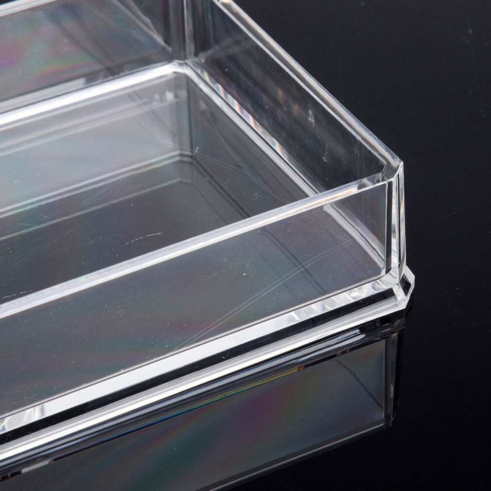 Acryl Sieraden Cosmetische Storage Drawers Display Transparante Make Organizer Dozen Case Cosmetische Opslag Box-Y-1001