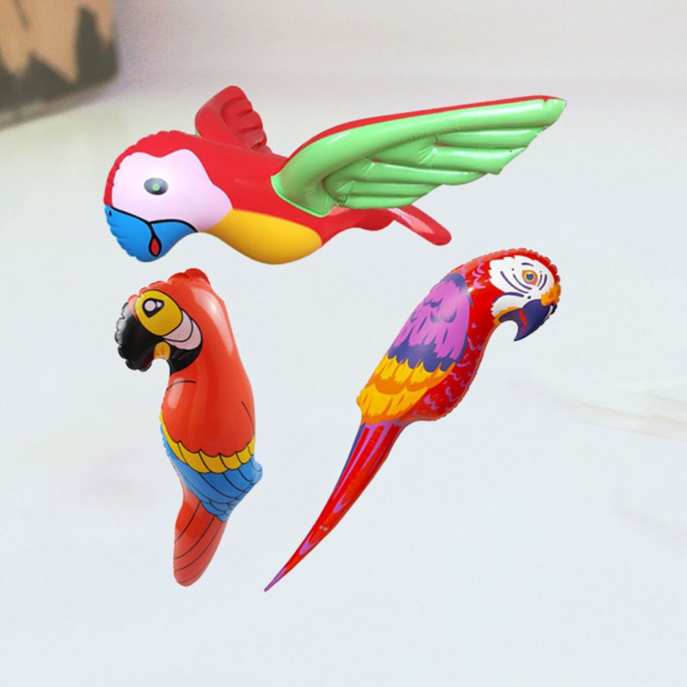 3 Pcs Opblaasbare Papegaai Ballon Opblaasbare Vogel Decoratie Kinderen Speelgoed Feestartikelen