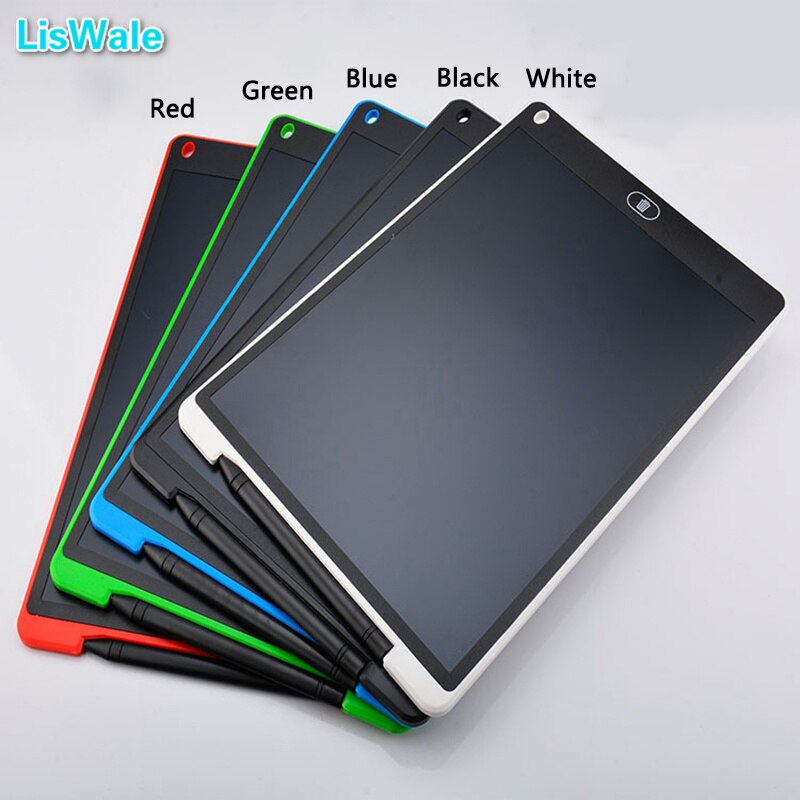 12'' Portable Smart LCD Writing Tablet Electronic Notepad Drawing Graphics Board With Stylus Pen With Battery for Children