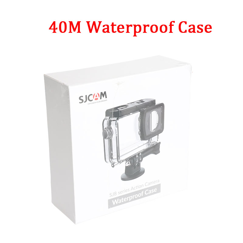 Für SJCAM sj8 Serie Sport Kamera Spezielle Zubehör Sj8 Profi Ladung Wasserdichte fallen Schutzhülle Rahmen Objektiv Abdeckung Batterie Ladegerät: 40M wasserdicht Fall