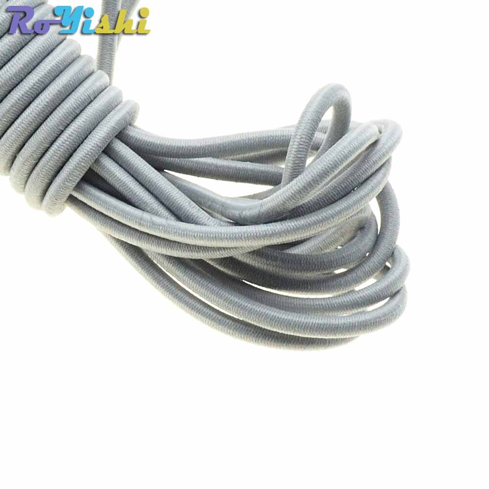 10 yards/pak kleurrijke diameter 3mm elastische touw bungee schokkoord rekkoord voor doe-het-zelf sieraden maken buitenachtergrond