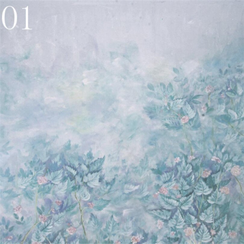 150 cm x 150 cm Bloemen Veld Achtergrond Studio Fotoshoot Props Houten Plank Poseren Stof Wasbaar Baby Shower