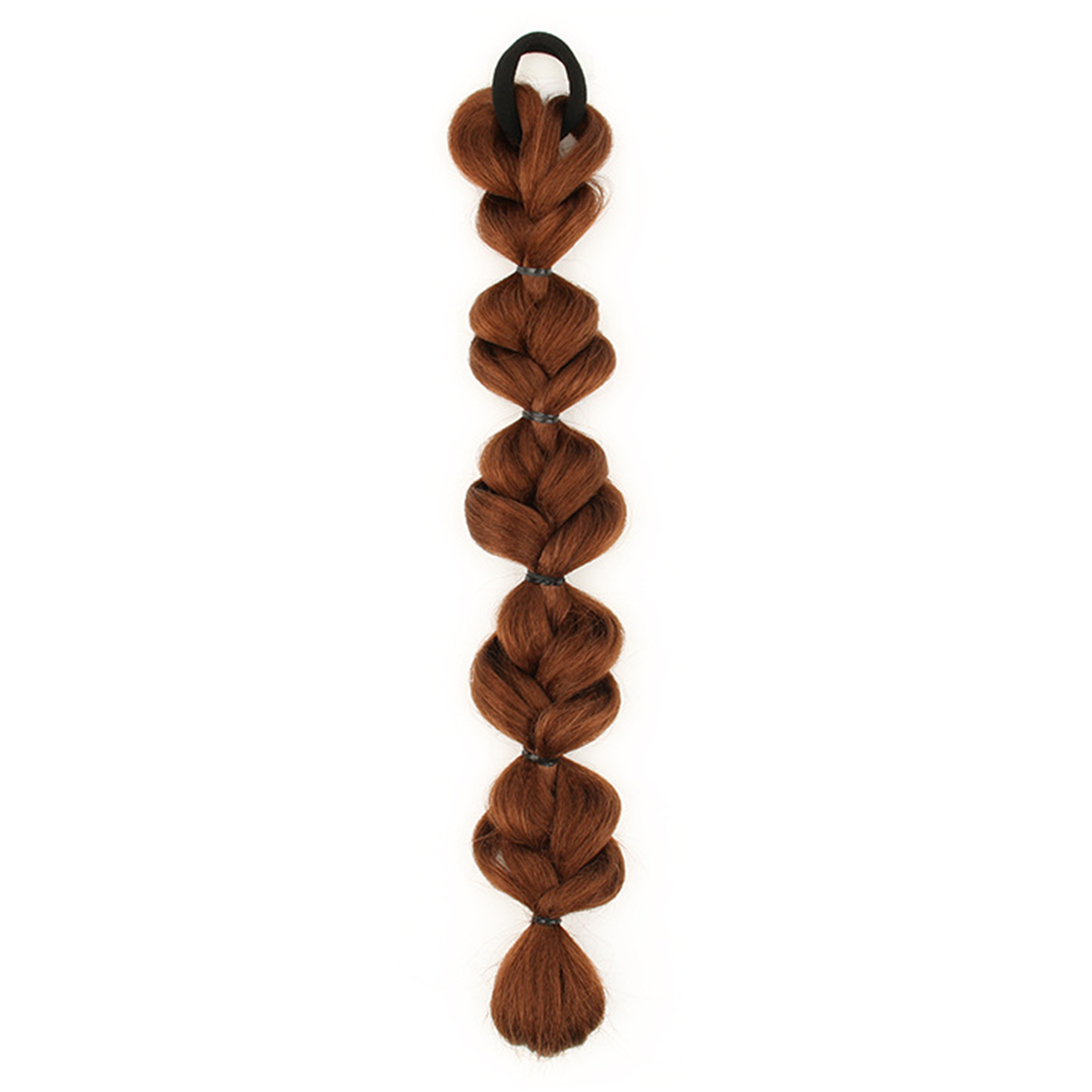 Postiche synthétique tressée en queue de cheval pour femmes et filles, une pièce d'extensions de cheveux à bulles de chignon, perruques de lanterne avec cheveux: n ° 30