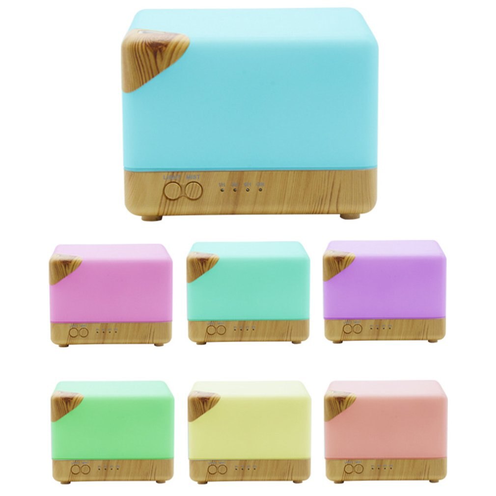 Large Capacity Humidifier Smart WIFI APP Remote Control Wood Grain Aromatherapy Humidifier Suitable For Hotel Home Showroom