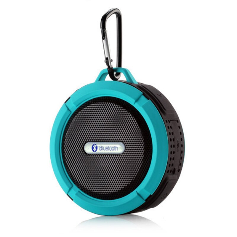 Mini Bluetooth Plastic Portable Wireless Speaker With Calls Handsfree Waterproof For Showers Bathroom Poor Car Beach & Outdoor