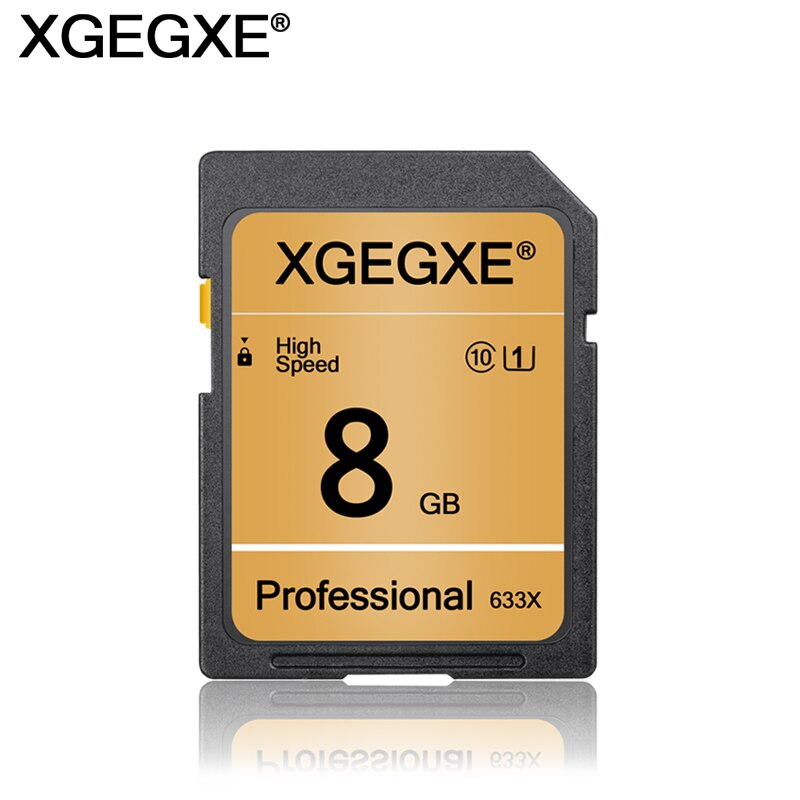 Digital Kamera Speicher Karte Reale Kapazität 64GB 32GB 16GB 8GB 4GB High Speed Class 10 UHS-I Professionelle 633x XGEGXE Lagerung Karte