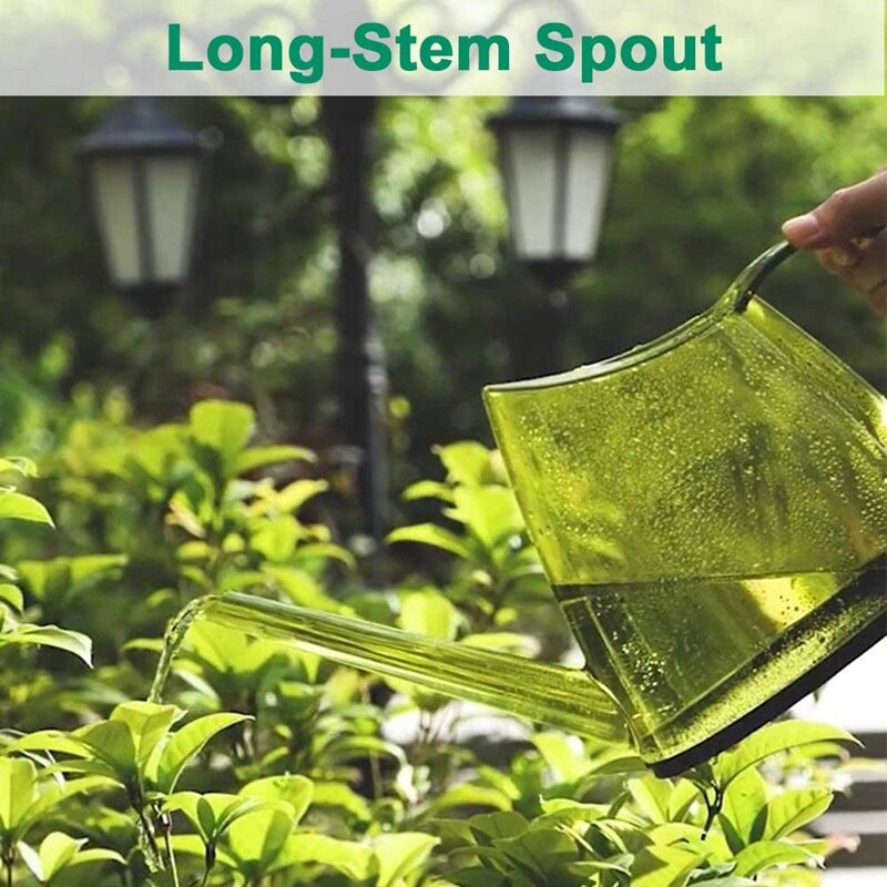 Gieter met lange tuit voor binnen, kleine gieters voor kamerplanten, bloemen, vetplanten, met plantenverstuiver