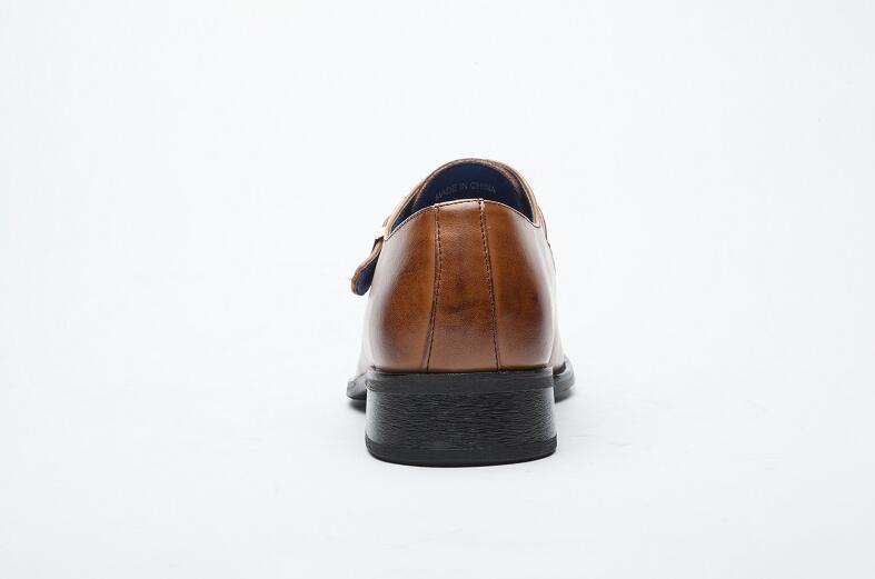 Britain mænd klassisk munk strop flats kjole elegance gentleman sko mandlig bryllup hjemkomst aften brudgom gallasko
