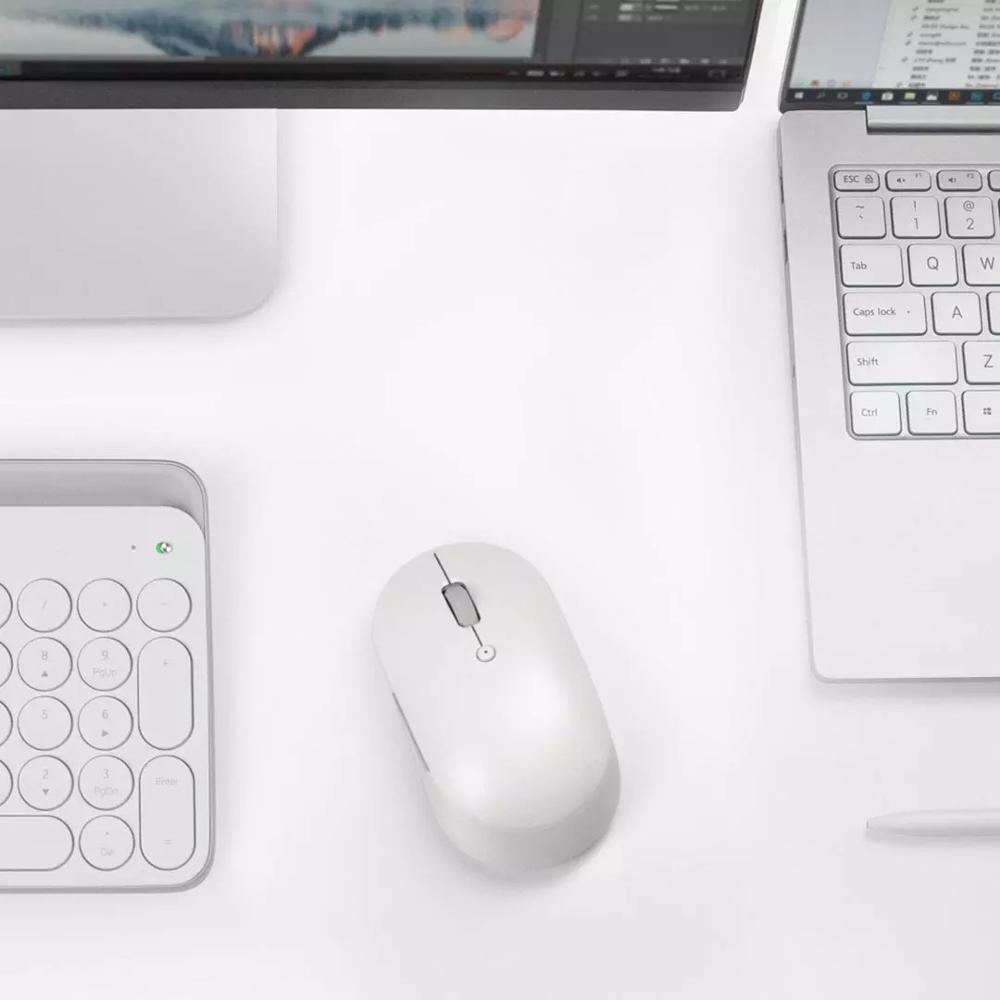 Mini Mouse Sil Original Xiaomi Mijia Dual-Mode Wireless Mouse Sil... – Vicedeal