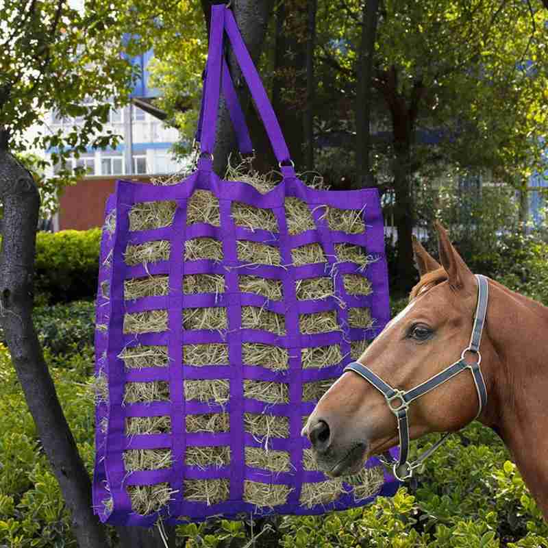 Hay Bags Horse Hay Bags Multi-lattice Hay Bags Horse Bags Equestrian Supplies Feeding C9F8