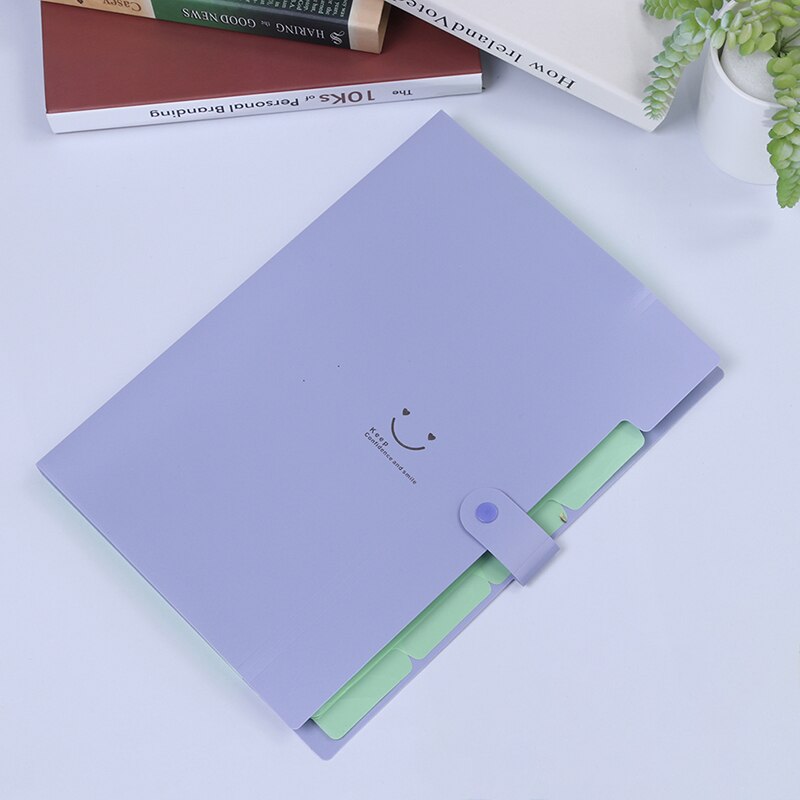 1pc Folder A4 File Document Bag Pouch Bill Folder Holder Organizer Office Supplies document organizer Binder Carpetas: PP