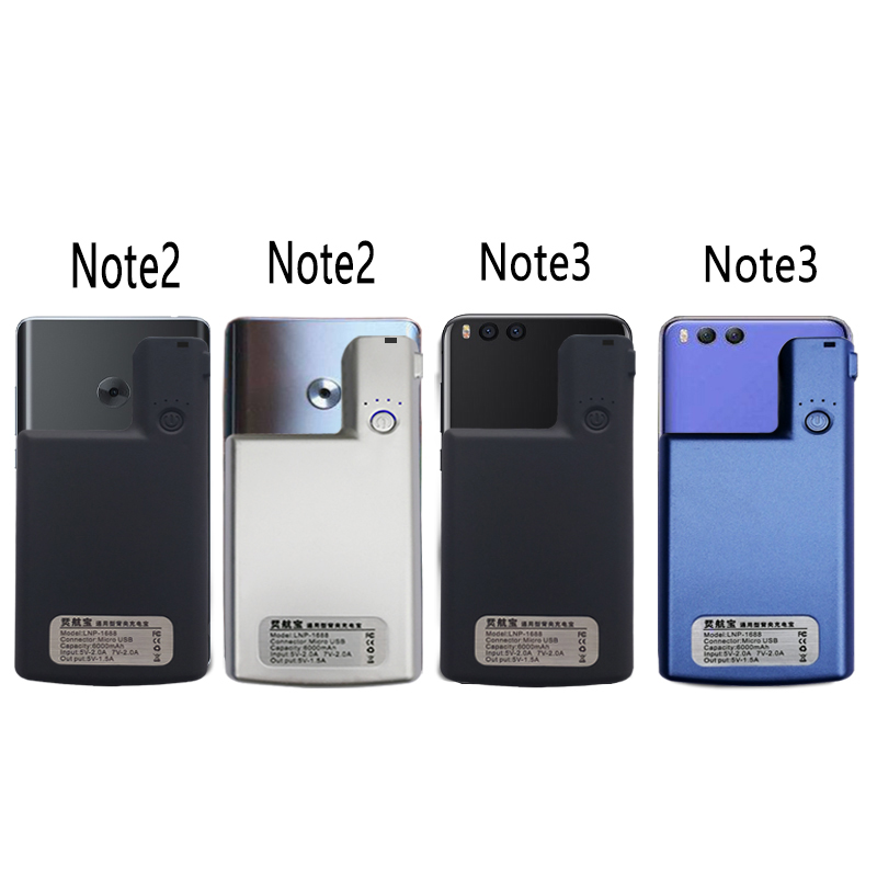 For Xiaomi Mi Note 2 External Battery Charger Cases power bank For For Xiaomi Mi Note 3 charging Case Cover TPU Phone Case Capa