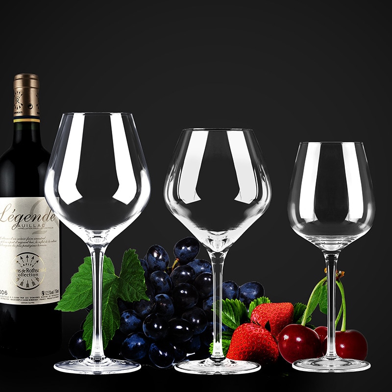 400-600ml vinröda stampor rödvinsprovning vinglas boutique bar vingård familj vinset blyfritt kristallglas handgjord kopp