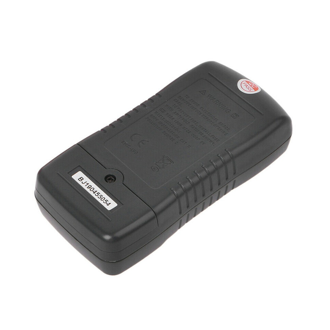 BM500A 1999M Digitale Megger 1000V Ohm Meter Tester Lcd Weergegeven Multimeter Meetinstrumenten Accessoires