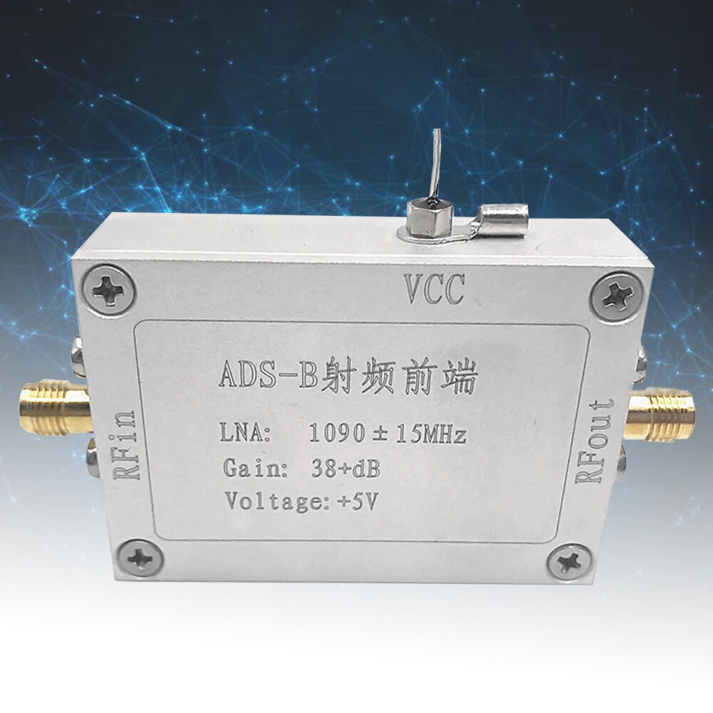 ADS B Vedio Signal Front End Frequency Tool Stable Accessories Modules Power Electrical RF Amplifier 1090 MHz Radio Low Noise