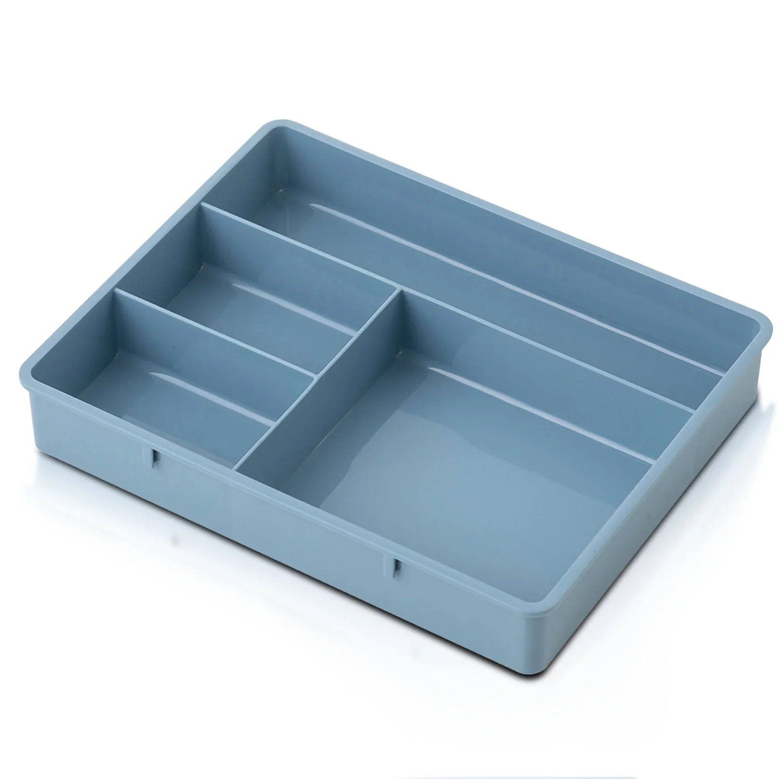 Tiroir de Table mallette de rangement empilable multi-cellules divers plateau de rangement Dressing bureau bijoux papeterie organisateur maquillage organiser: green