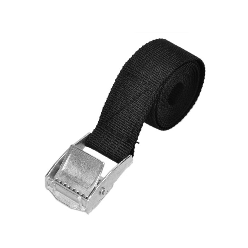 Correa de trinquete fuerte para coche, cuerda de tensión con hebilla de Metal, Tensor de cuerda de remolque, amarre de carga de equipaje, 300cm x 25mm