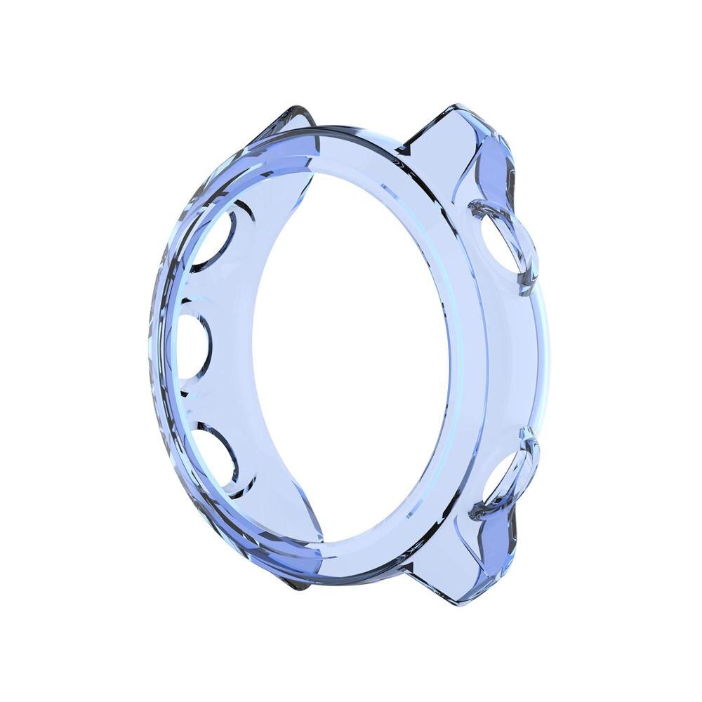 Funda protectora para reloj inteligente Garmin Forerunner 245 645, carcasa transparente de TPU para reloj inteligente