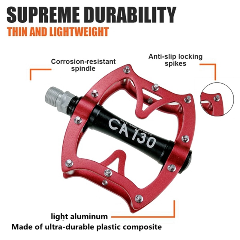 neue Mountainbike Pedal Leichte Aluminium Legierung Lager Pedale für BMX Straße MTB Fahrrad Pedale