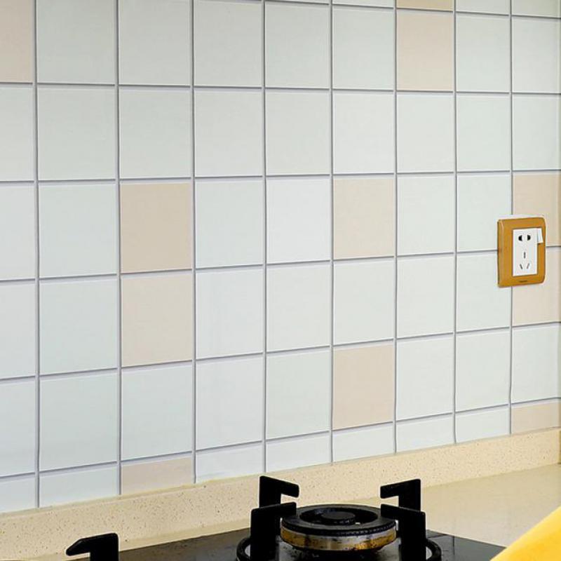 Kitchen Mirror Decal Adhesive Wall Paper Borders Wallpaper Border Kids 3d Papel Decorativo Adhesivo Para Cocina Sticker Wall: 3