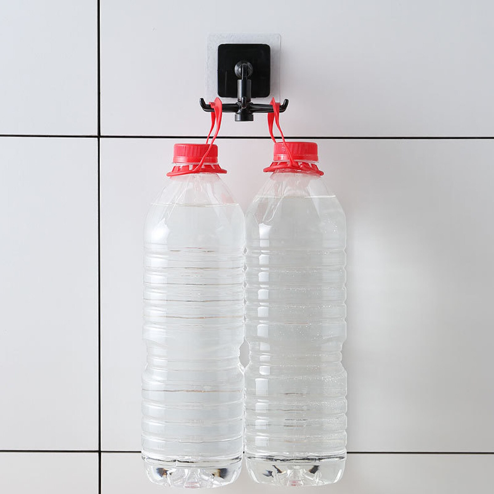 1/2Pcs Keuken Haken Houders Gadgets Beugel Keuken 360 ° Roterende Kleerhanger Gadgets Accessoires Bad Haak Muur gemonteerd