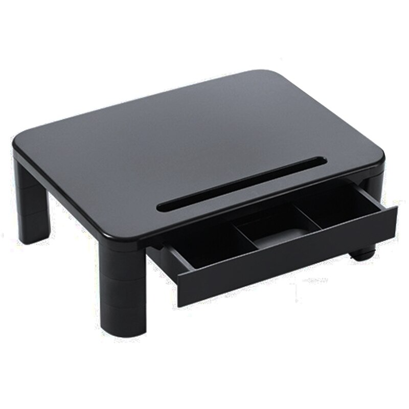 Monitor Stand for Desk for PC Monitor, Laptop, Printer, Monitor Desk with Storage Organizer