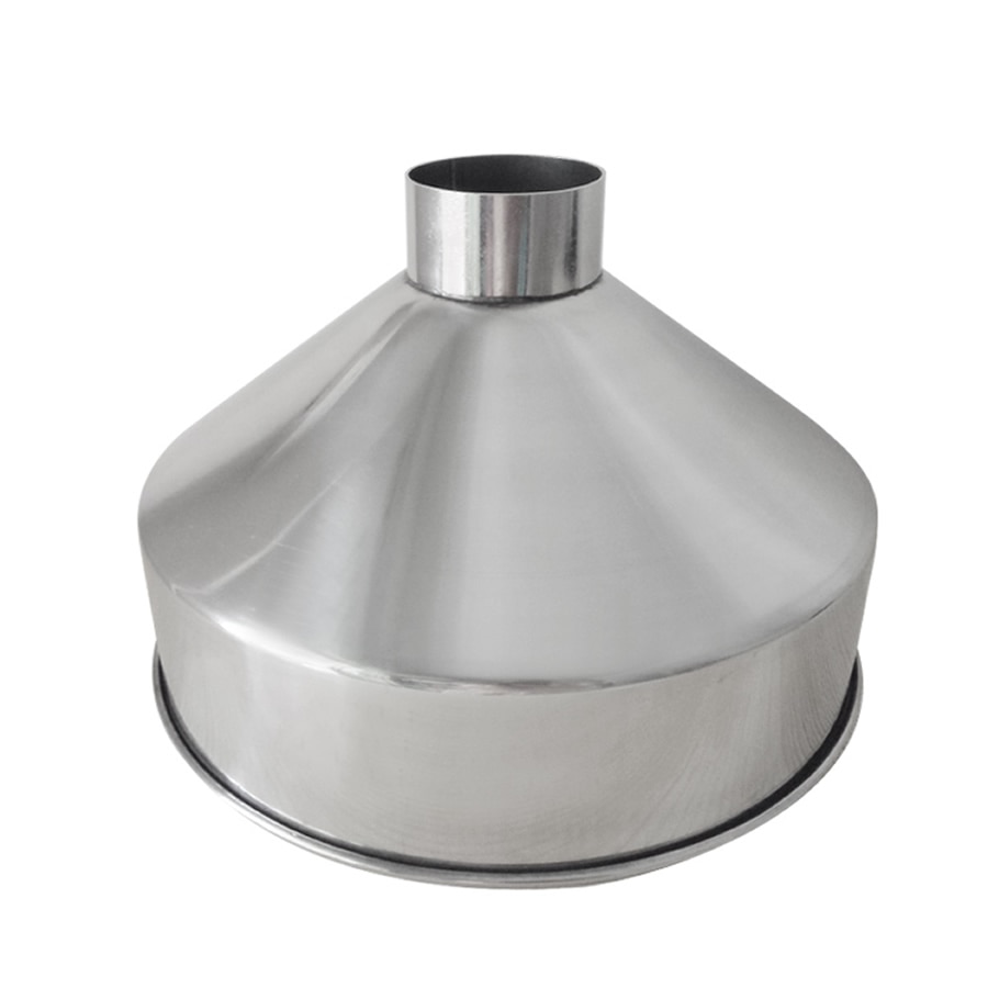 304 stainless steel large wide-bore large funnel grain food industrial refining machinery funnel 24 CM 28 CM