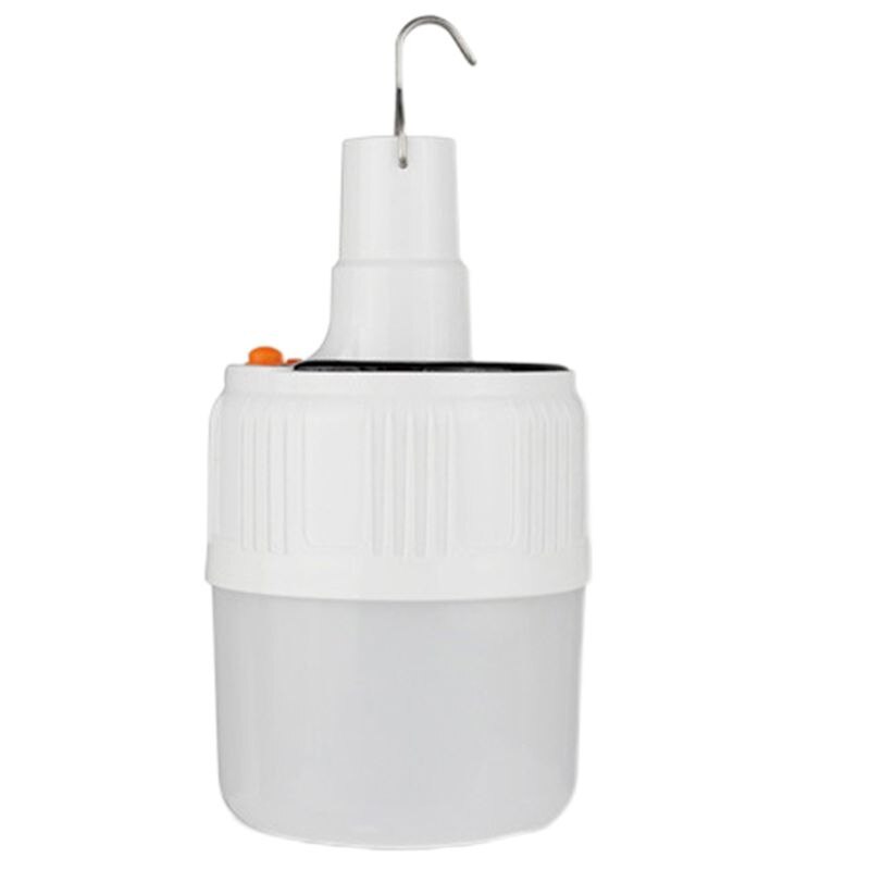 80/100w solenergi ledet lyspærer bærbar energisparende ledet lanterne lys nattlampe 37md: 100w