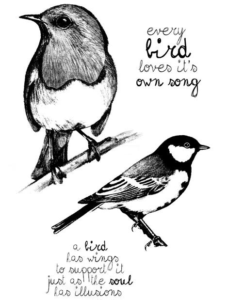 Fåglar genomskinliga genomskinliga stämplar för gör-det-själv scrapbooking/korttillverkning/barn julpyssel dekoration tillbehör  a0053