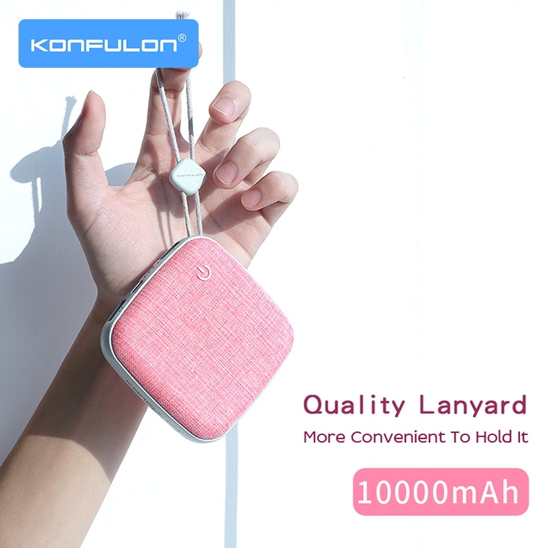 Powerbank 10000 Mah Draagbare Power Bank Micro /Type C Snelle Universele Bank Power Slanke Draagbare Oplader Voor App Horloge mobiele Telefoon