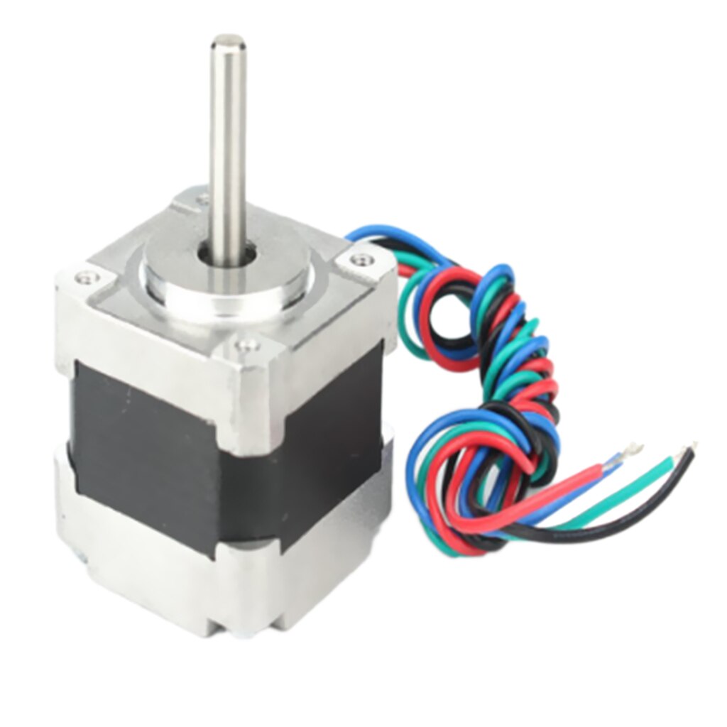 Motor paso a paso de dos fases de 35mm, 12 V/1 a 200 RPM, ángulo de paso de 1,8 grados con 4 cables para impresora 3D Nema14, CNC