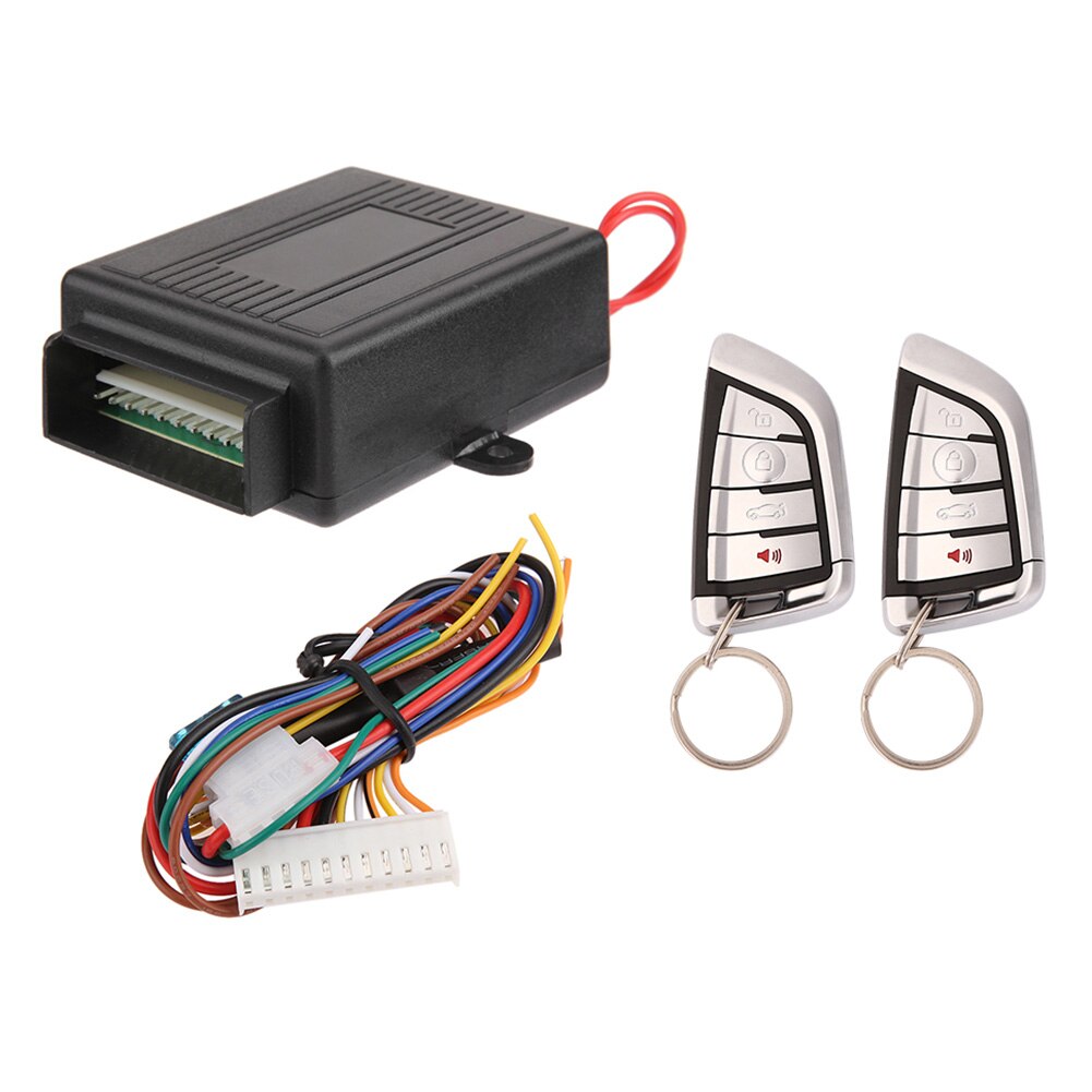 Auto Alarmsystemen Apparaat Systeem Universele Auto Centrale Deurvergrendeling Kit Keyless Entry Alarmsysteem 402/T304