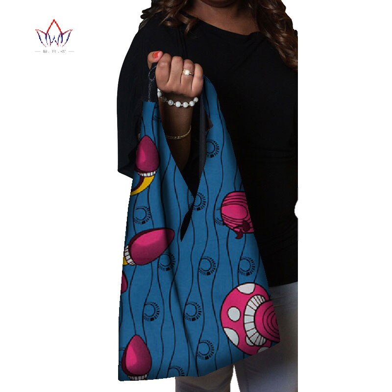 Bazin-sacs à main multi-couleurs pour femmes, sacoche Riche en tissu Jacquard 100% coton africain SP045: 8