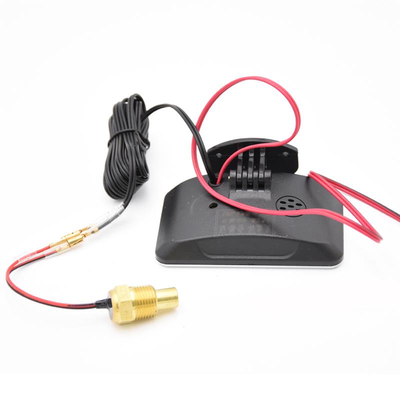 Lcd 12/24V Water Temperatuur Meter Water Temp Gauge Voltmeter Temp Meters Auto Elektronische Universele Manometro Olie Sensor