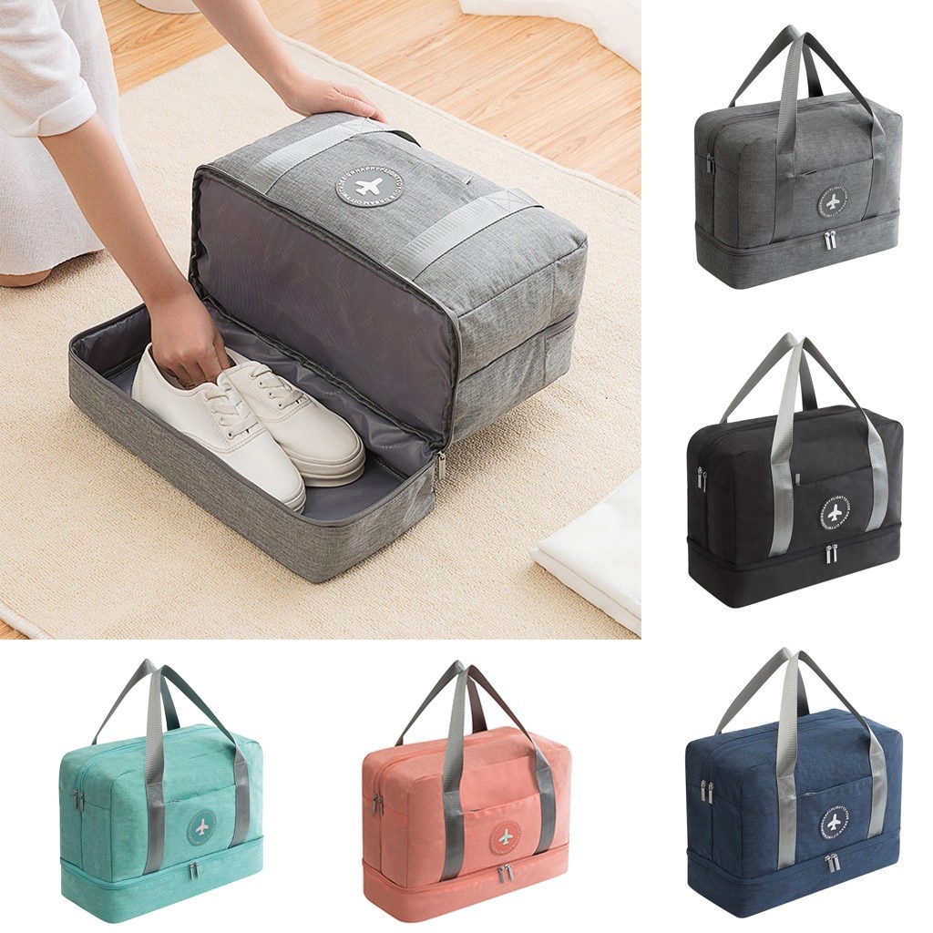 Mannen Waterdichte Reistas Nylon Grote Capaciteit Vrouwen Tas Folding Reistassen Handbagage Verpakking Cubes Organizer