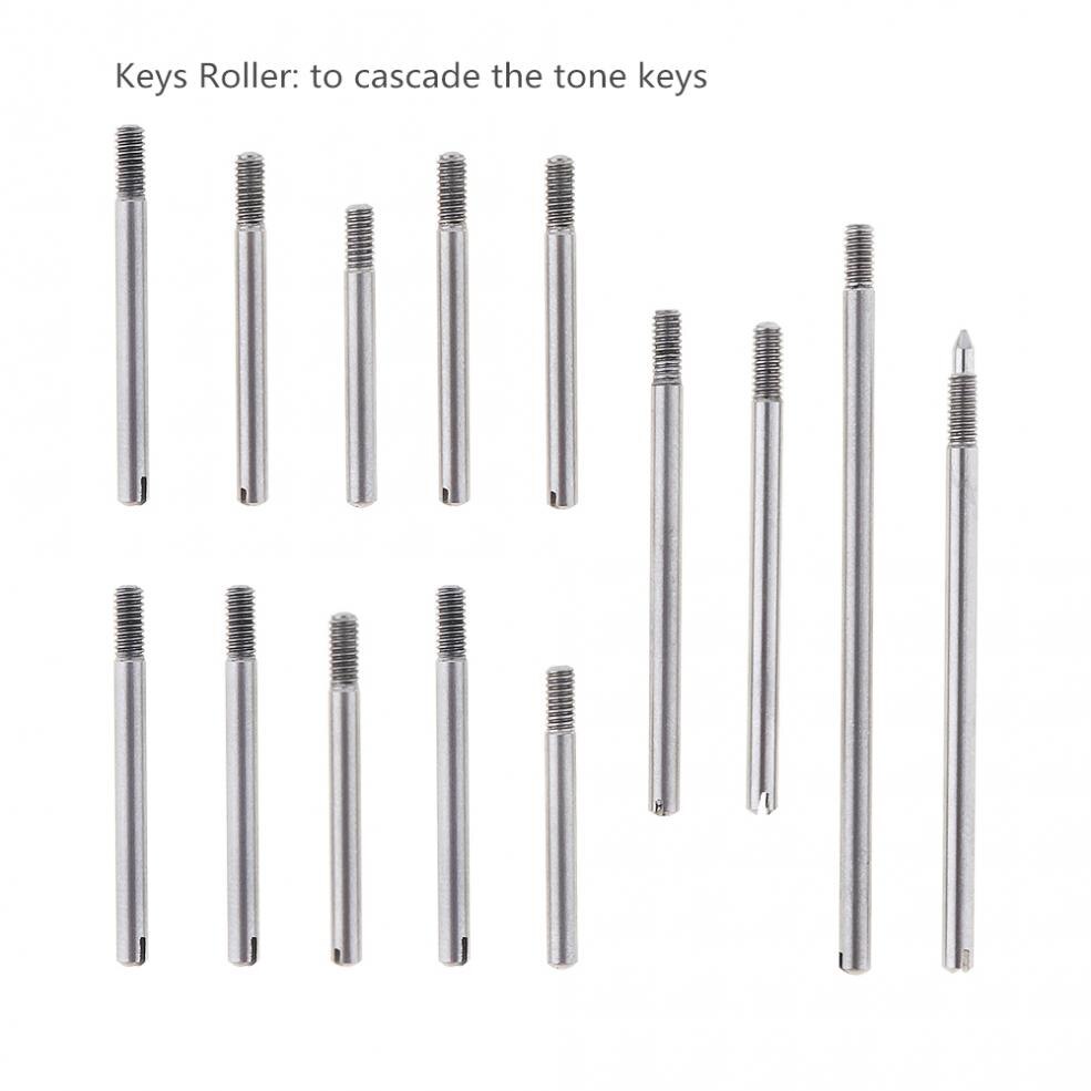 58 Stks/partij Klarinet Reparatie Onderdelen Set Compleet Gereedschap Klarinet Geluid Gat Mat Pad Roller Reed Schroeven Wind Instrument Reparatie Kit