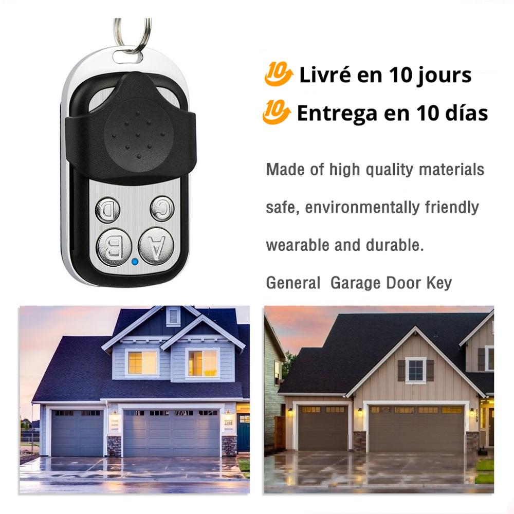ERREKA LUNA ERREKA RESON Compatible Electric Gates Remote Controls for Command Garage Barrier Fixed Code Key Fod 433.92Mhz