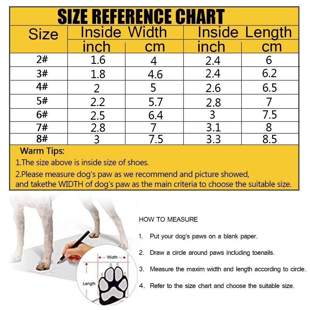 Zapatos reflectantes impermeables para perro, botas cálidas para nieve y lluvia, botines antideslizantes para mascotas, calzado para perros medianos y grandes, 4 unids/set por Set
