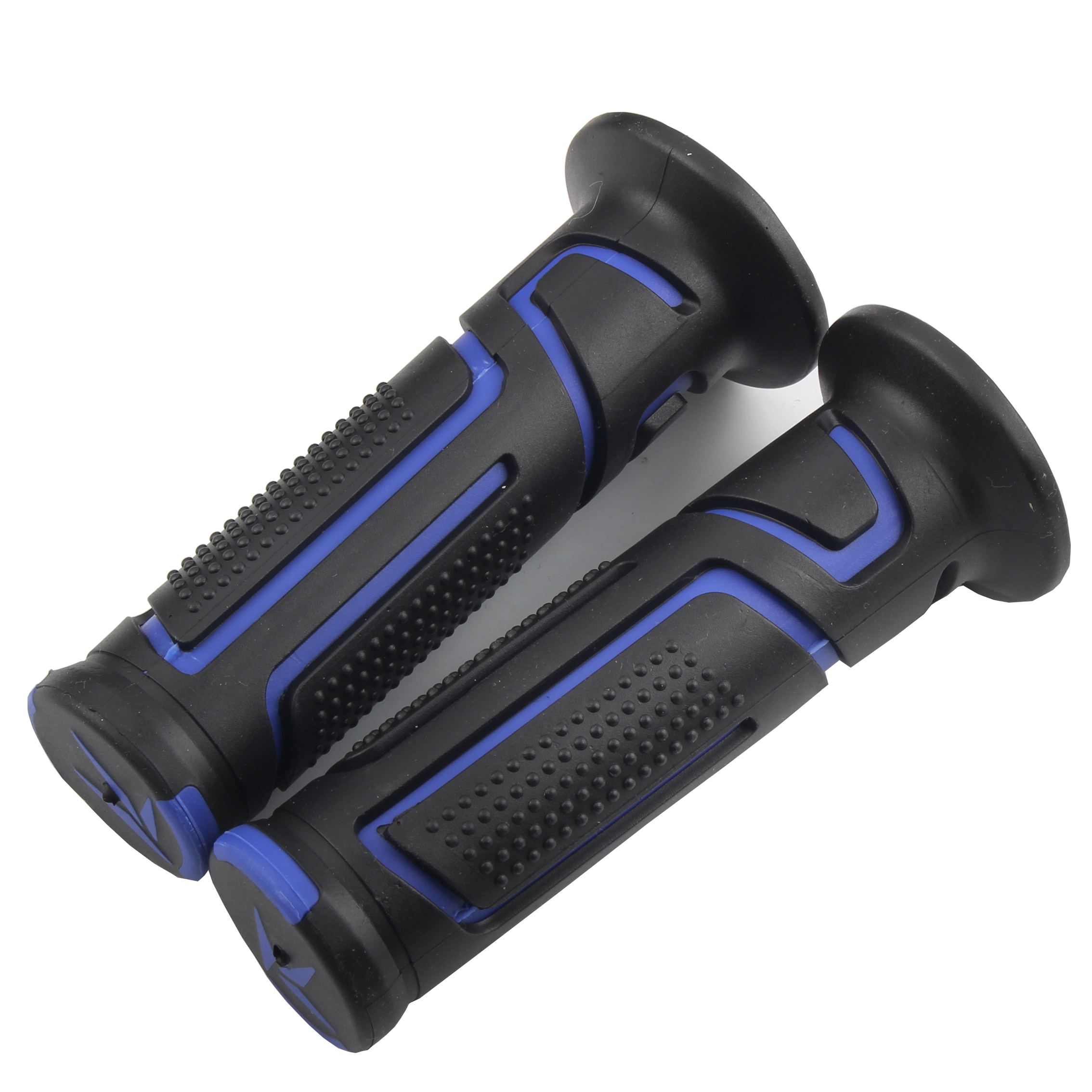 Empuñaduras universales de 22mm y 24mm, empuñaduras de manillar de motocicleta Dirt Pit Bike, manija de freno de motocicleta para Yamaha Kawasaki Suzuki: Oro
