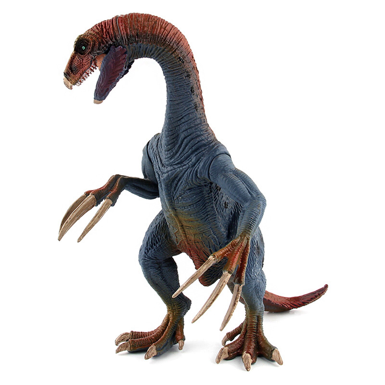 1Pc Unieke Zinvolle Simulatie Staande Sikkel Draak Hagedis Dinosaurus Model Spinosaurus Pop Speelgoed Kinderen Speelgoed Ornament