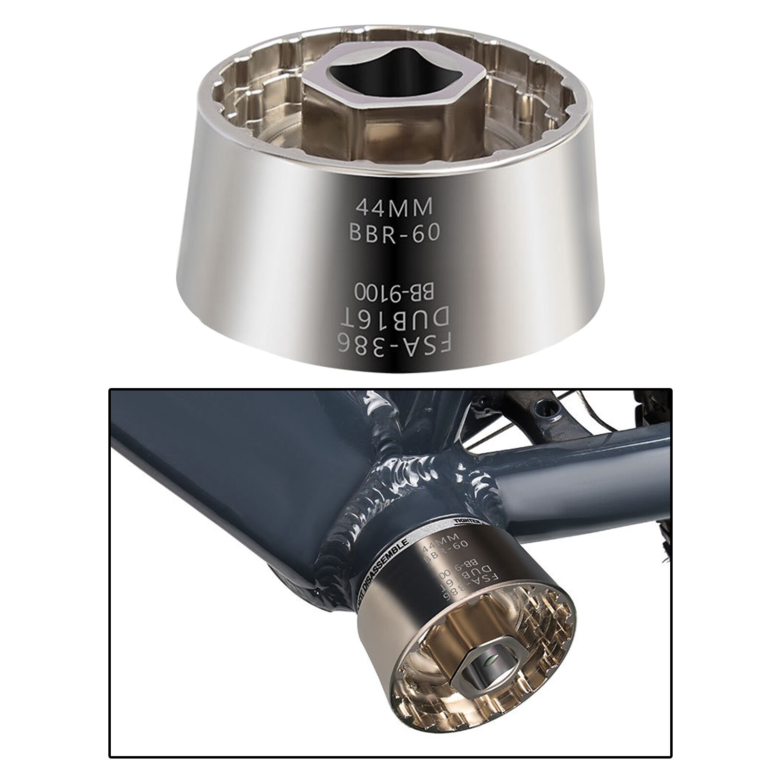 Strumento Per Movimento Centrale Bicicletta HOUSON - Estrattore Manovra Per BB-R60/FSA-386/DUB16T/BB-R9100 - Foto 10