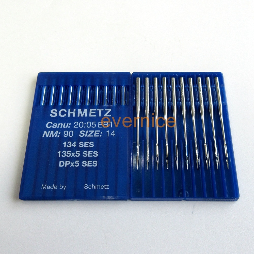 20 kpl schmetz 134 ses 135 x 5 dpx 5 neula teollisuusompelukoneeseen