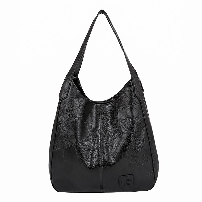 Dame håndtaske vandtæt dame skuldertaske anti-ridse pige shopper taske business tasker stor kapacitet pu